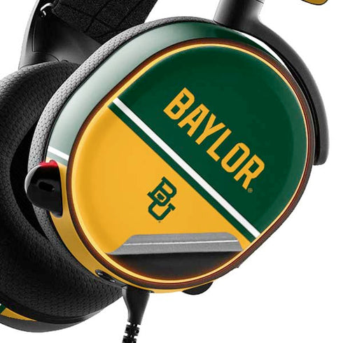 Baylor University BU Split SteelSeries Arctis 3 Skin